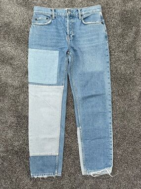 Rails Patchwork Denim The Atwater Blue Jeans